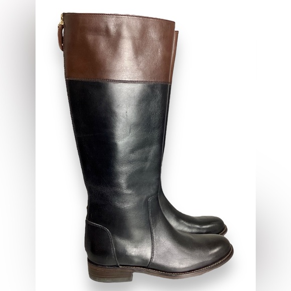 Juicy Couture Black and Brown Combat Boots - Picture 2 of 11